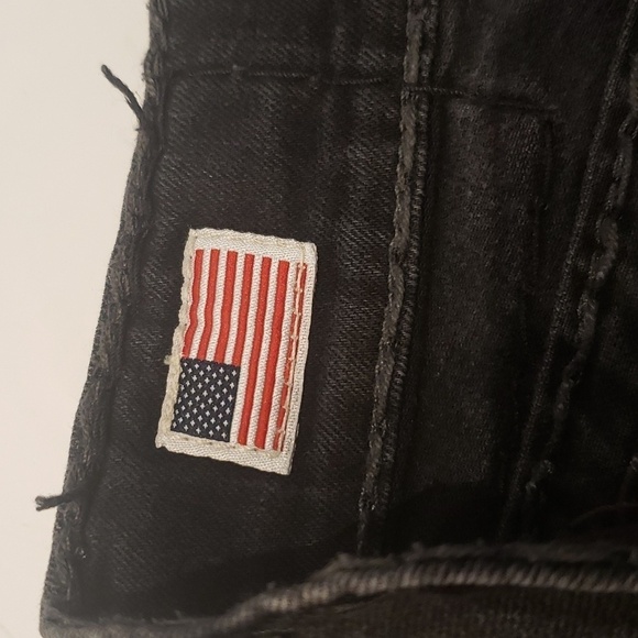 True Religion Jeans Mens World Tour Rickey Super t Black Red Label USA 40 - Picture 11 of 16